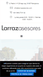 Mobile Screenshot of larrazasesores.com